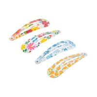 Juukseklamber kolmnurksed 5cm 4tk assortii
