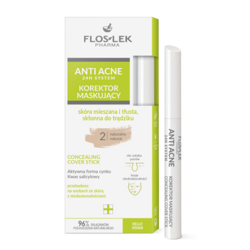 Peitepulk FLOSLEK Anti Acne antibakteriaalne natural 2