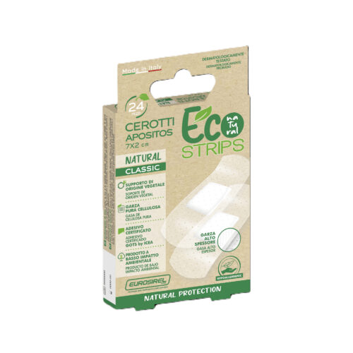 Haavaplaaster Megaplast ECO Natural läbipaistev 24tk 7x2cm