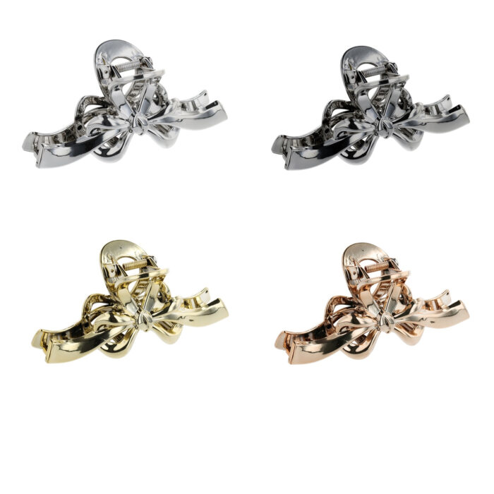 Juukseklamber liblik metalne lipsuke assortii