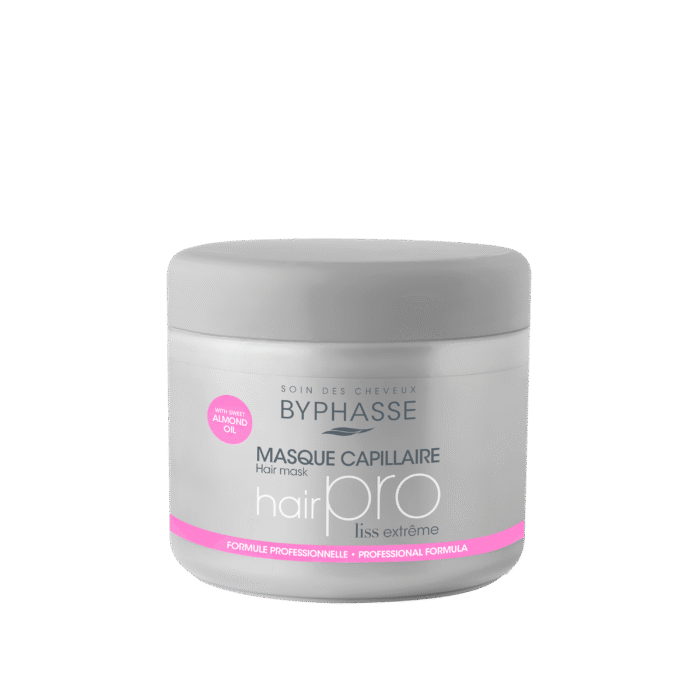 Juuksemask Byphasse HAIR PRO LISS sirgendav kahustele juustele 500ml - Image 2